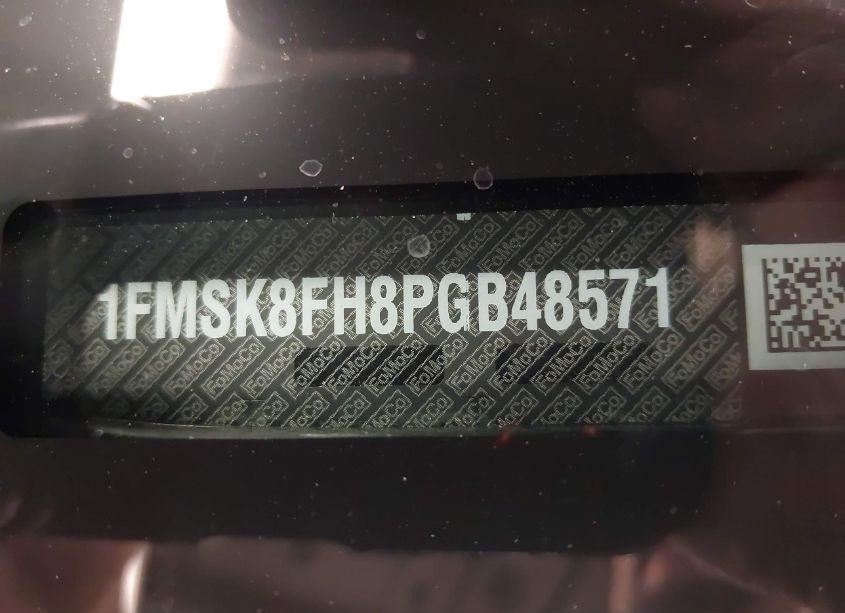 Photo 18 of 2023 Ford Explorer LIMITED (VIN 1FMSK8FH8PGB48571)