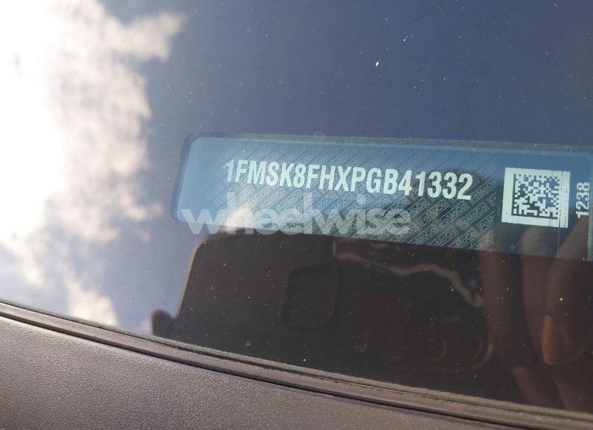 Photo 9 of 2023 Ford Explorer LIMITED (VIN 1FMSK8FHXPGB41332)