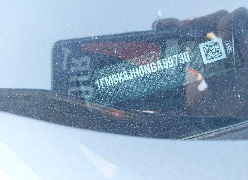 Photo 9 of 2022 Ford Explorer TIMBERLINE (VIN 1FMSK8JH0NGA59730)