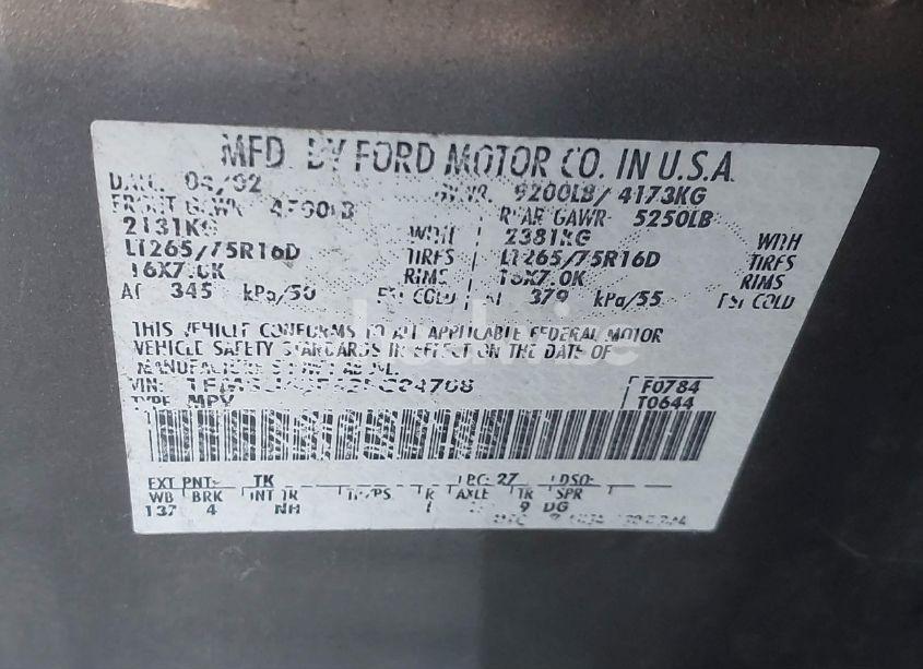 Photo 9 of 2002 Ford Excursion LIMITED (VIN 1FMSU43F62EC84708)