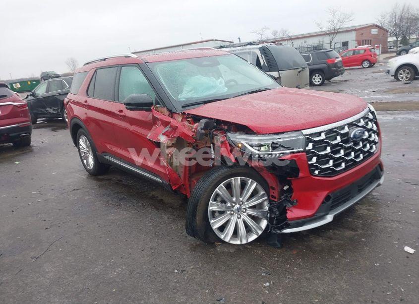 2025 Ford Explorer PLATINUM (VIN 1FMUK8HH3SGA46593) main photo