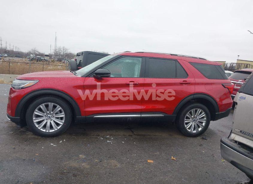 Photo 14 of 2025 Ford Explorer PLATINUM (VIN 1FMUK8HH3SGA46593)