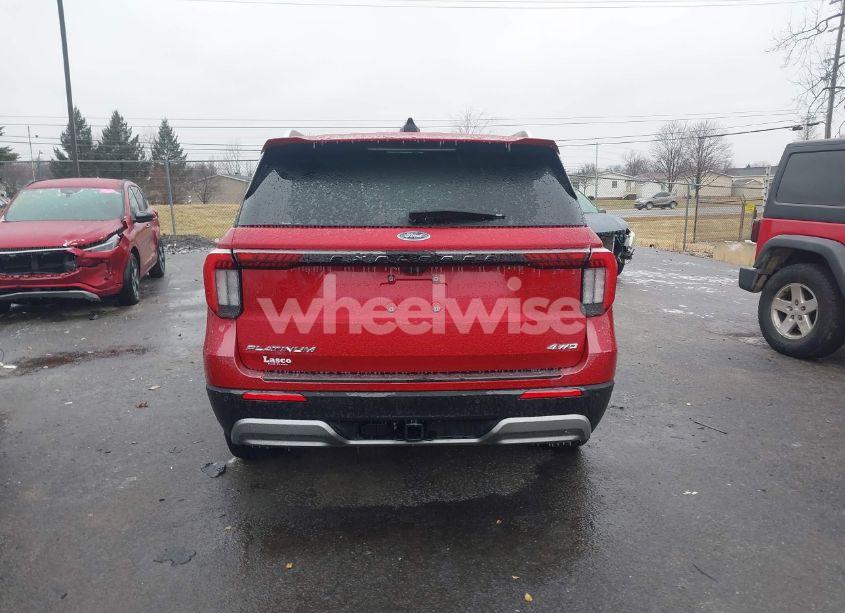 Photo 16 of 2025 Ford Explorer PLATINUM (VIN 1FMUK8HH3SGA46593)