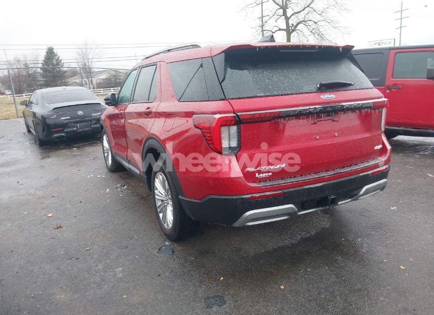 Photo 3 of 2025 Ford Explorer PLATINUM (VIN 1FMUK8HH3SGA46593)