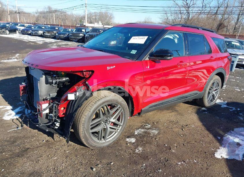 Photo 2 of 2025 Ford Explorer ST (VIN 1FMWK8GC5SGA09320)