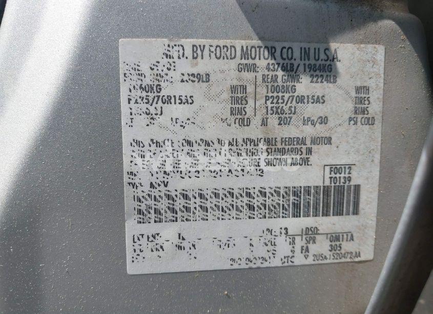Photo 9 of 2002 Ford Escape XLT (VIN 1FMYU03122KA31443)