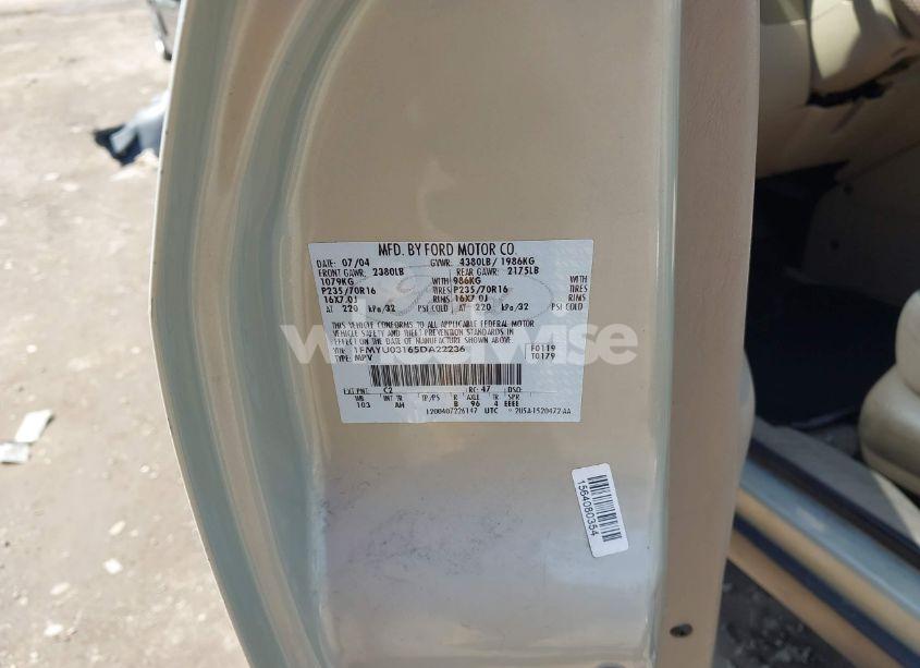 Photo 9 of 2005 Ford Escape XLT (VIN 1FMYU03165DA22236)