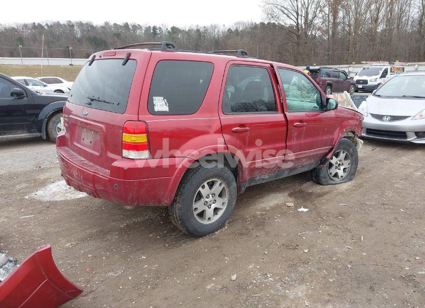Photo 4 of 2005 Ford Escape LIMITED (VIN 1FMYU04155KA77626)