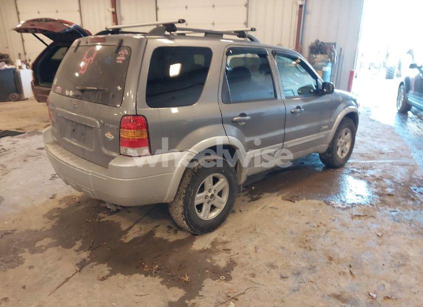 Photo 4 of 2007 Ford Escape HYBRID (VIN 1FMYU49H47KA07969)