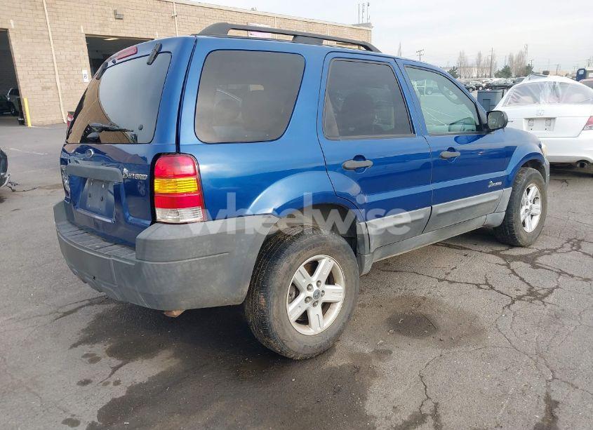 Photo 4 of 2007 Ford Escape HYBRID (VIN 1FMYU59H97KB98973)
