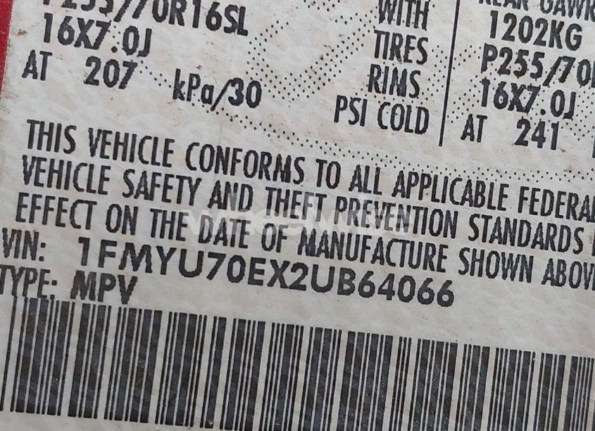 Photo 9 of 2002 Ford Explorer SPORT (VIN 1FMYU70EX2UB64066)