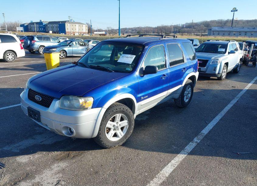 Photo 2 of 2006 Ford Escape HYBRID (VIN 1FMYU95H06KB11862)