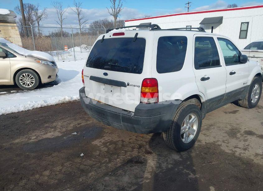 Photo 4 of 2006 Ford Escape HYBRID (VIN 1FMYU96H06KA26079)
