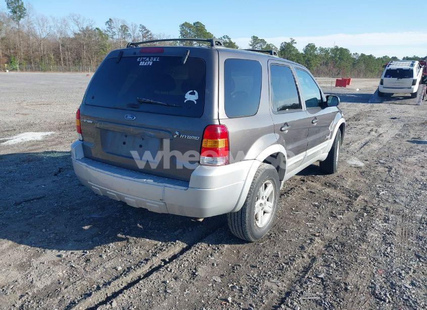 Photo 4 of 2006 Ford Escape HYBRID (VIN 1FMYU96H56KB49358)