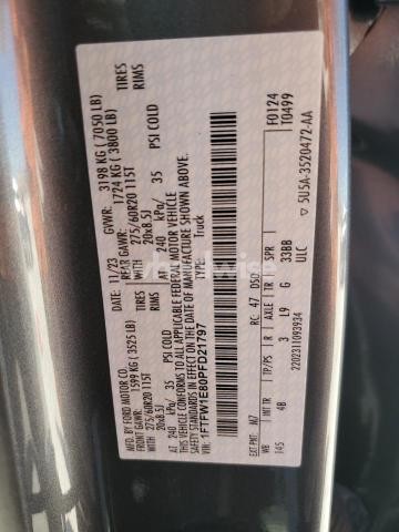 2023 FORD F150 SUPERCREW