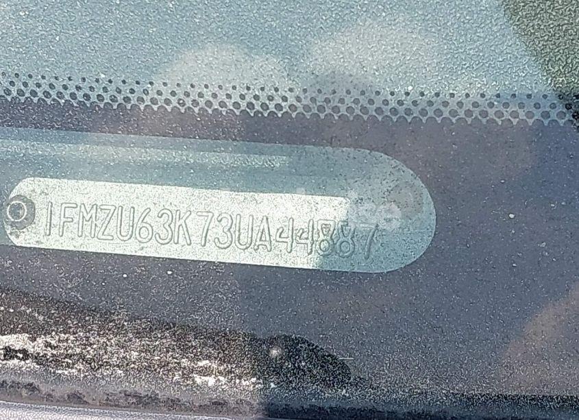 Photo 9 of 2003 Ford Explorer (VIN 1FMZU63K73UA44887)