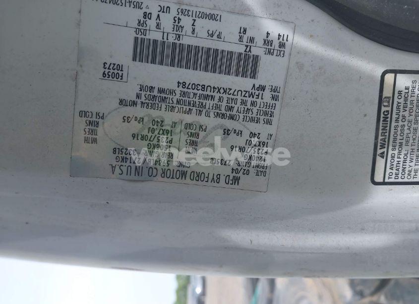 Photo 9 of 2004 Ford Explorer XLS (VIN 1FMZU72KX4UB30784)