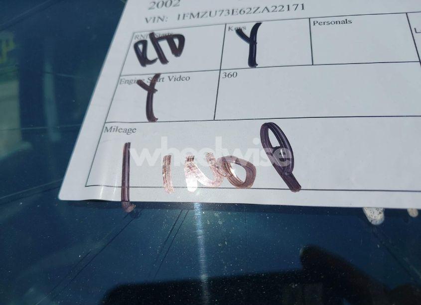 Photo 14 of 2002 Ford Explorer XLT (VIN 1FMZU73E62ZA22171)