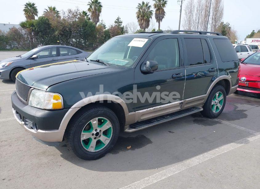 Photo 2 of 2003 Ford Explorer EDDIE BAUER (VIN 1FMZU74EX3UA66333)