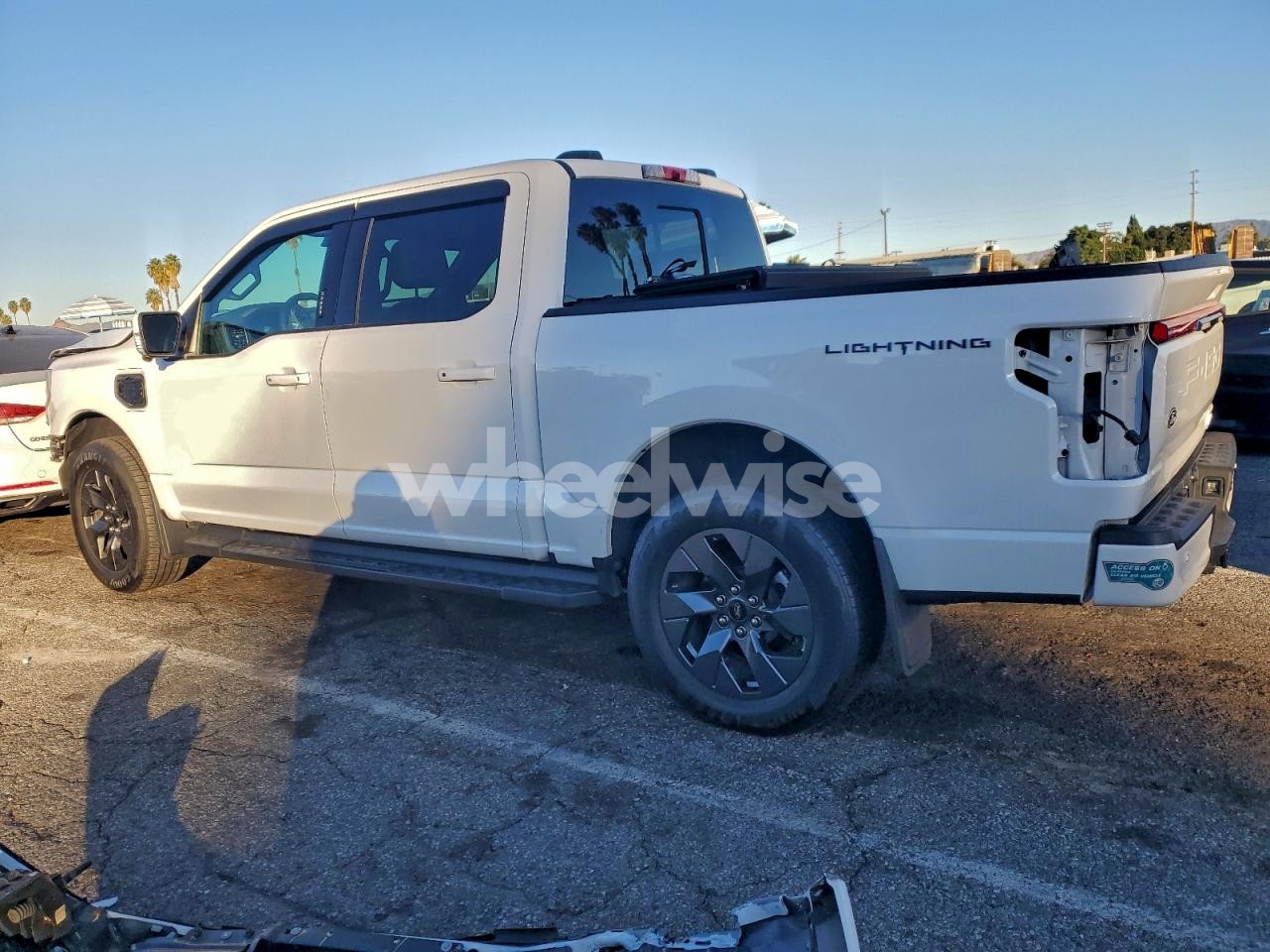 Photo 2 of 2024 FORD F150 LIGHTNING LARIAT (VIN 1FT6W5L78RWG03027)