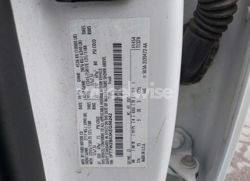 Photo 9 of 2019 Ford F-250 XL (VIN 1FT7W2B63KEG56242)