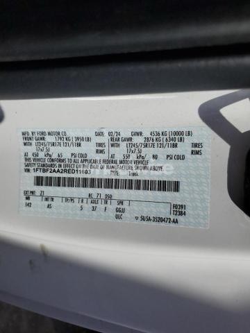 Photo 10 of 2024 FORD F250 SUPER DUTY (VIN 1FT7W2BN1REF81042)