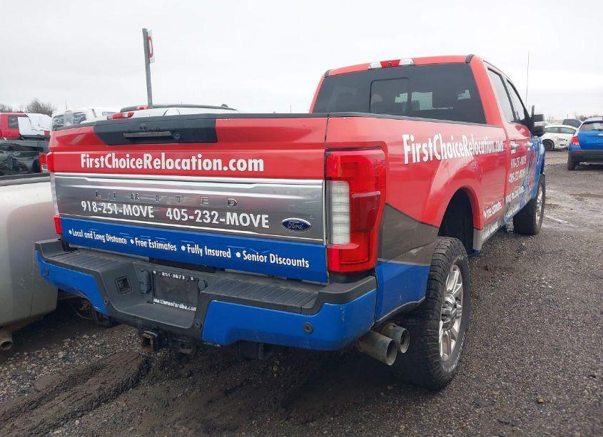 Photo 4 of 2019 Ford F-250 LIMITED (VIN 1FT7W2BT0KEF48179)