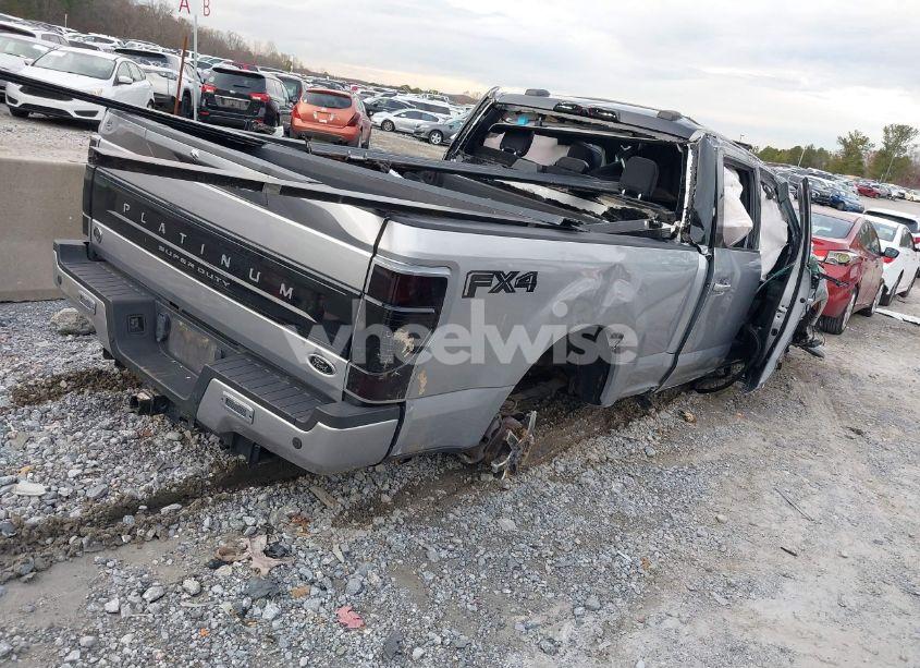 Photo 4 of 2022 Ford F-250 PLATINUM (VIN 1FT7W2BT2NEF01532)