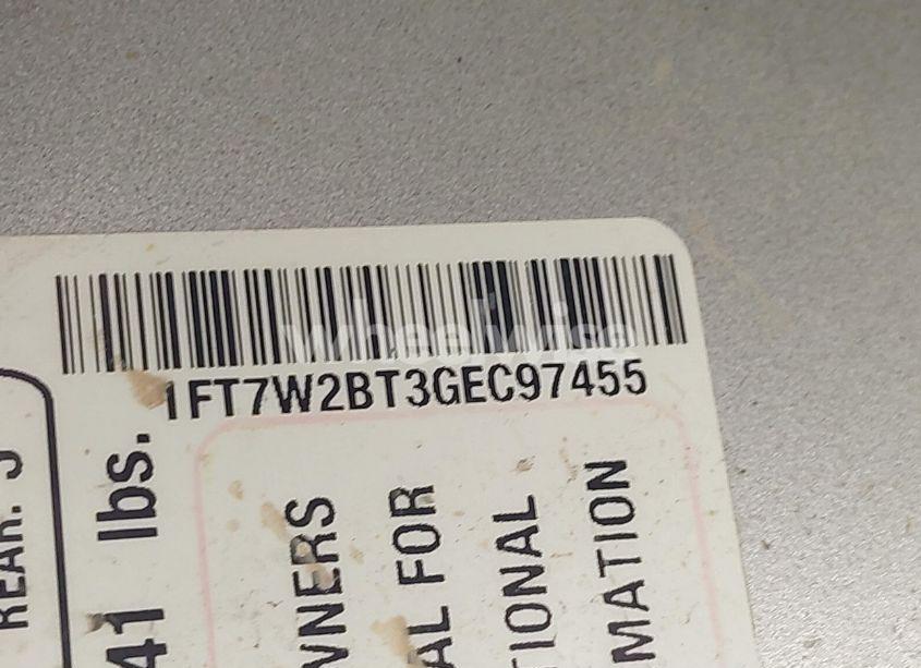 Photo 9 of 2016 Ford F-250 XLT (VIN 1FT7W2BT3GEC97455)