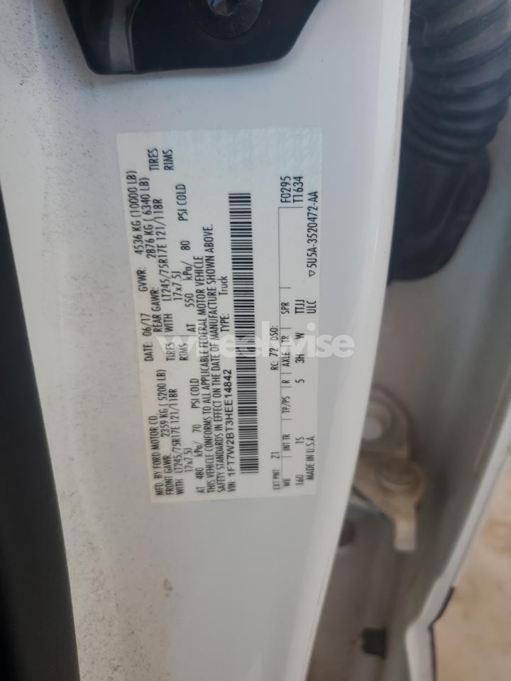 Photo 12 of 2017 FORD F250 SUPER DUTY (VIN 1FT7W2BT3HEE14842)