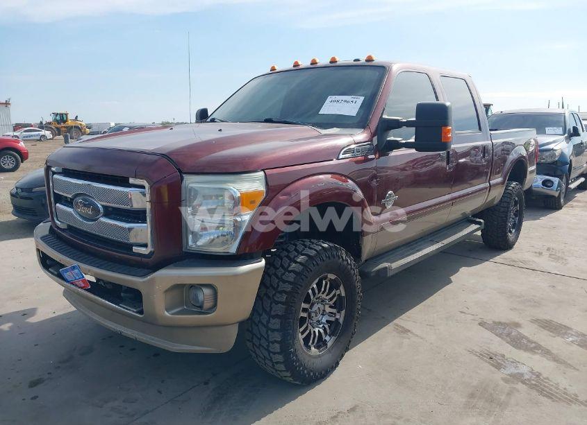 Photo 2 of 2012 Ford F-250 LARIAT (VIN 1FT7W2BT5CEB28158)