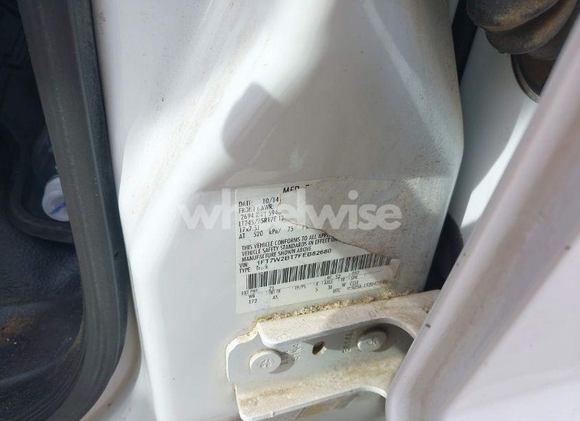 Photo 9 of 2015 Ford F-250 XL (VIN 1FT7W2BT7FEB82680)