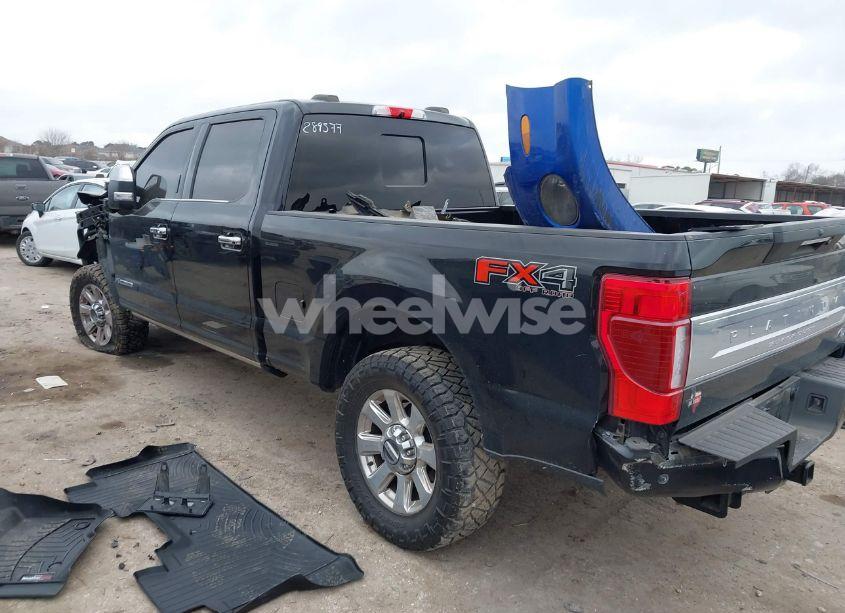 Photo 3 of 2022 Ford F-250 PLATINUM (VIN 1FT7W2BT8NEF55837)