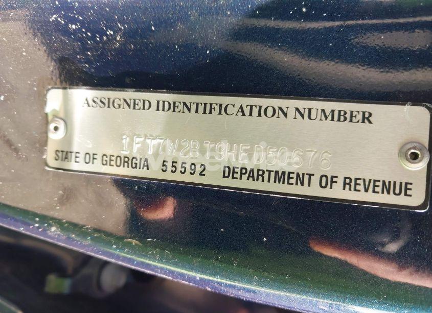 Photo 9 of 2017 Ford F-250 KING RANCH (VIN 1FT7W2BT9HED50676)