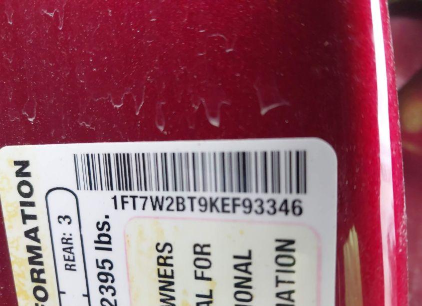 Photo 19 of 2019 Ford F-250 XLT (VIN 1FT7W2BT9KEF93346)