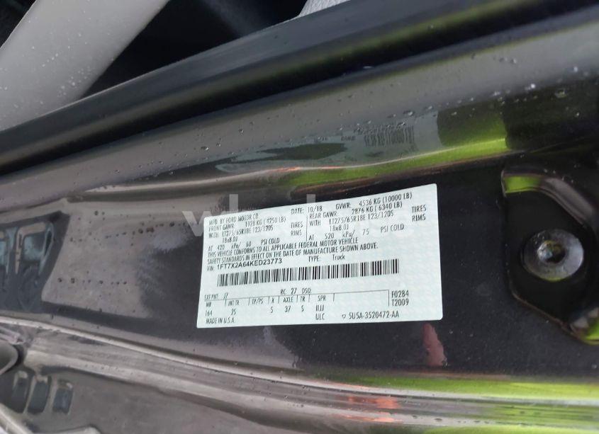 Photo 9 of 2019 Ford F-250 XLT (VIN 1FT7X2A64KED23773)