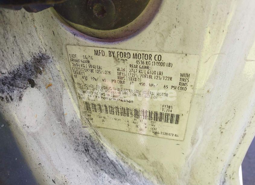 Photo 9 of 2016 Ford F-250 XLT (VIN 1FT7X2B63GED44040)