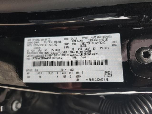 Photo 10 of 2025 FORD F250 SUPER DUTY (VIN 1FT8W2BN4SED35550)