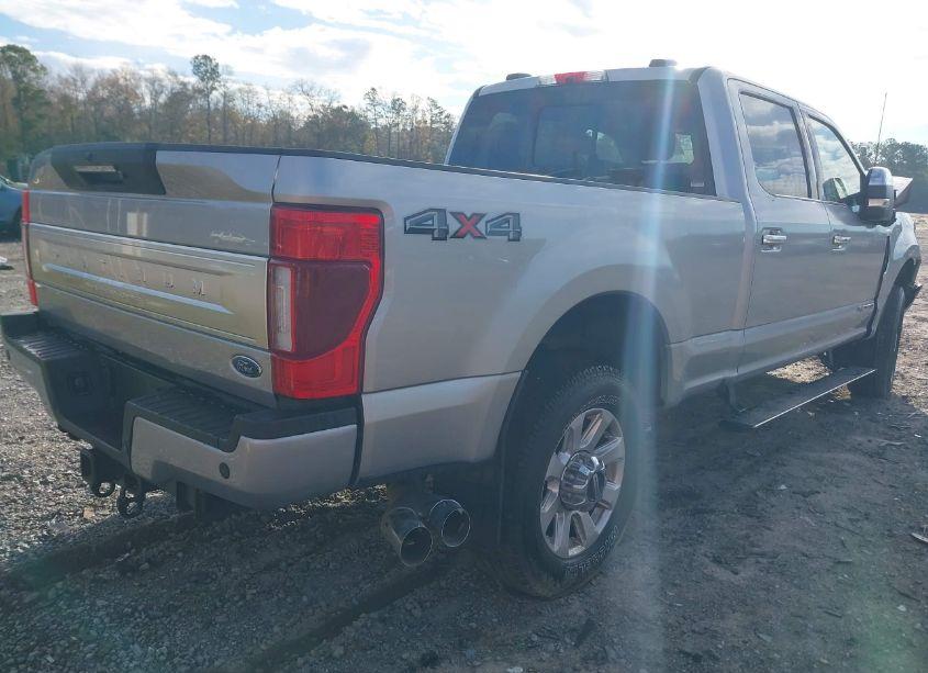 Photo 4 of 2022 Ford F-250 PLATINUM (VIN 1FT8W2BT0NED07845)