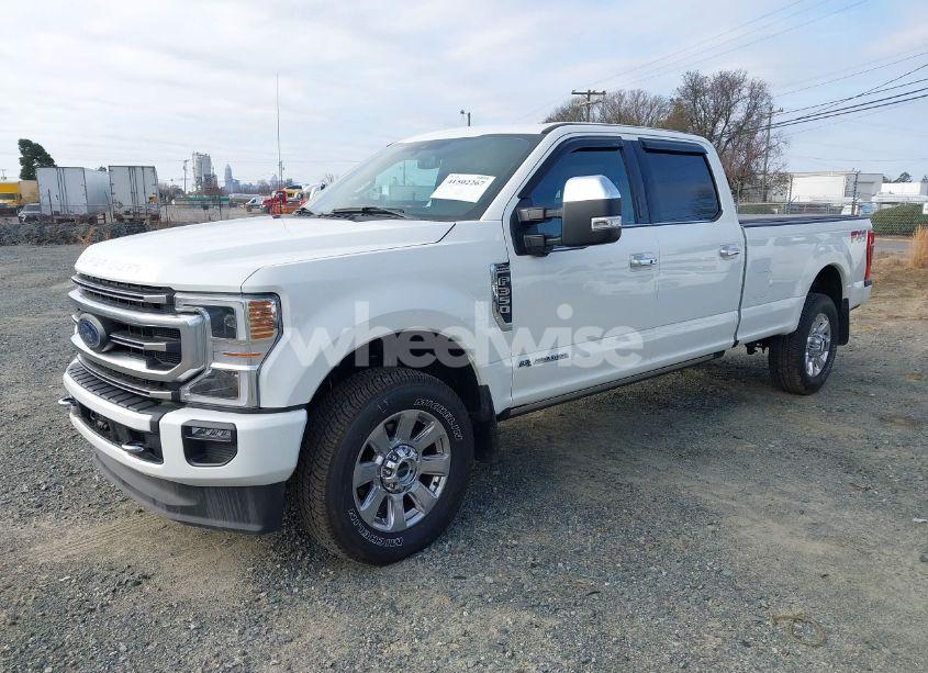 Photo 2 of 2021 Ford F-350 PLATINUM (VIN 1FT8W3BT1MEC84872)