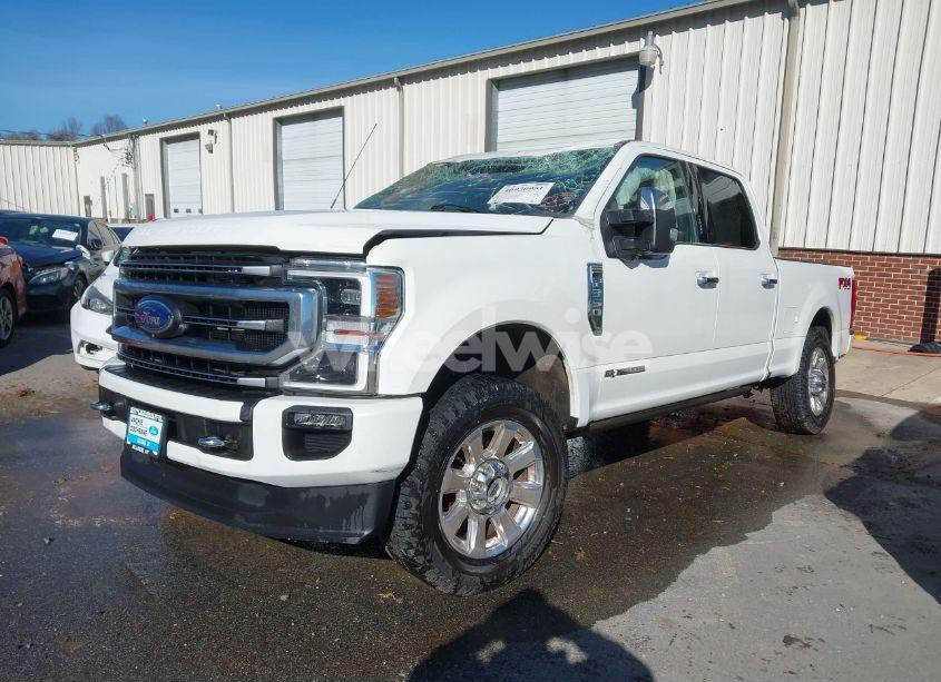 Photo 2 of 2022 Ford F-350 PLATINUM (VIN 1FT8W3BT5NEF47155)