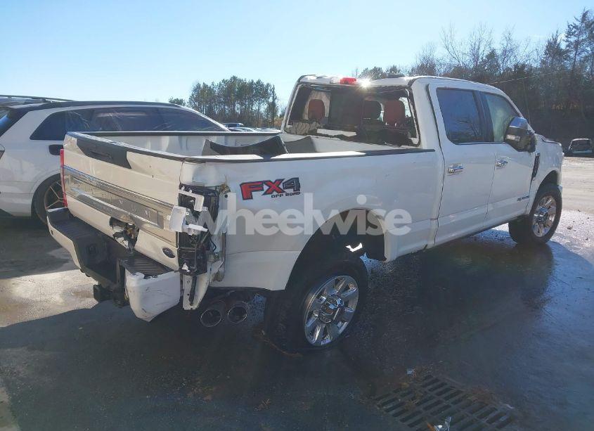 Photo 4 of 2022 Ford F-350 PLATINUM (VIN 1FT8W3BT5NEF47155)