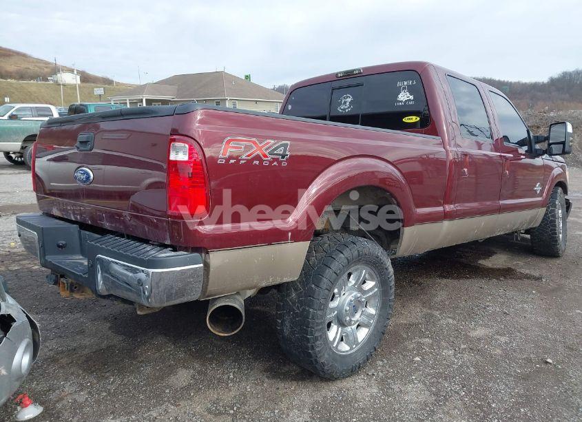 Photo 4 of 2012 Ford F-350 LARIAT (VIN 1FT8W3BT6CEA37748)