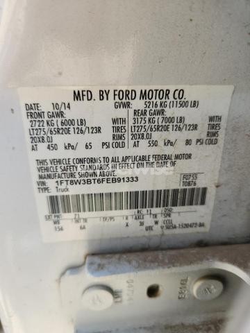 Photo 4 of 2015 FORD SUPER DUTY F-350 W/S (VIN 1FT8W3BT6FEB91333)
