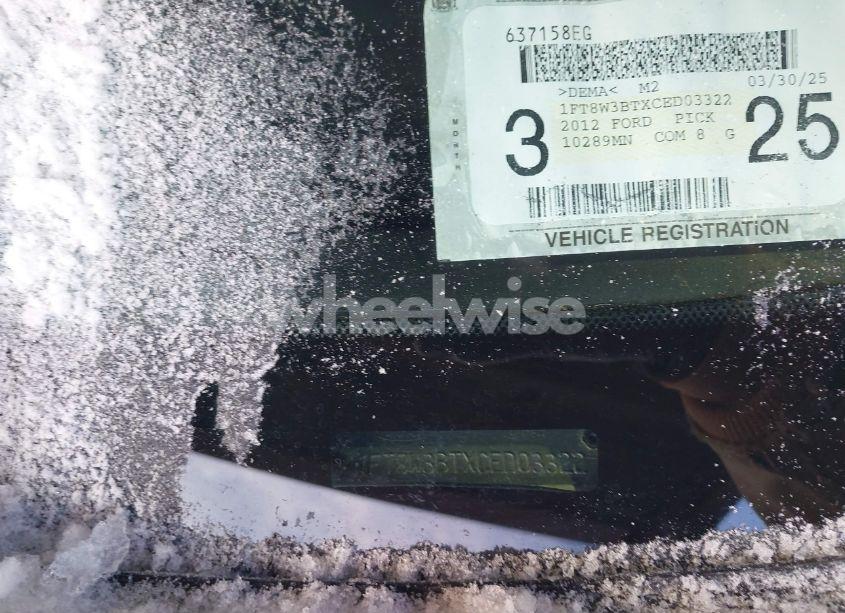 Photo 9 of 2012 Ford F-350 LARIAT (VIN 1FT8W3BTXCED03322)