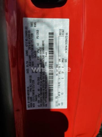Photo 4 of 2024 FORD F250 SUPER DUTY (VIN 1FT8X2BA7RED01431)