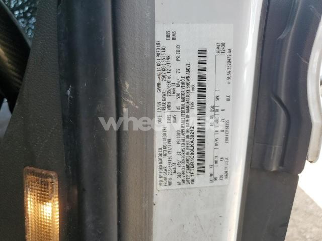 2020 FORD TRANSIT T-250 (VIN 1FTBR1C80LKA30212) main photo