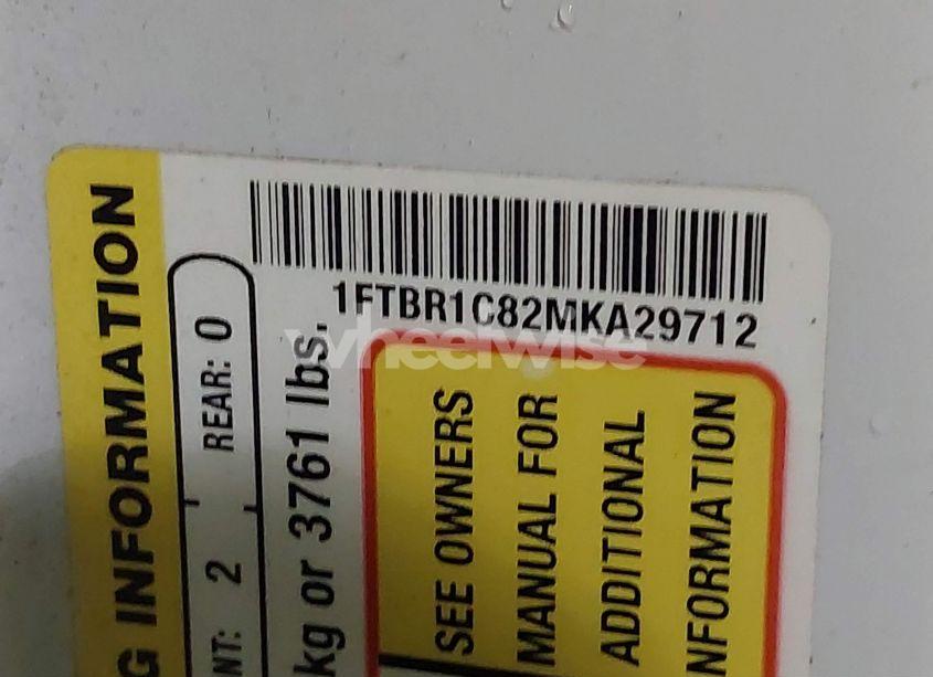 Photo 9 of 2021 Ford Transit-250 (VIN 1FTBR1C82MKA29712)