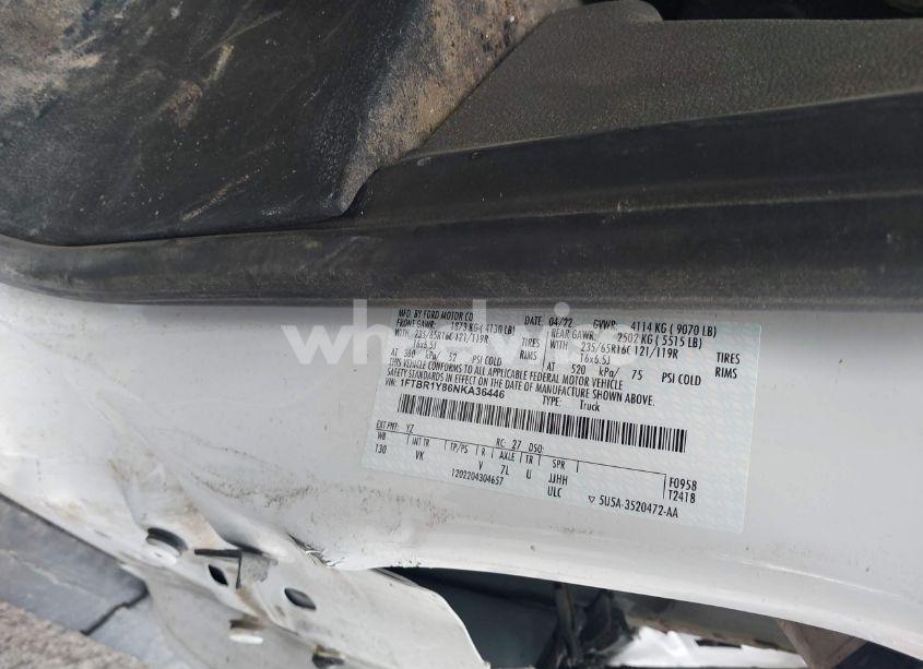 Photo 9 of 2022 Ford Transit-250 N/A (VIN 1FTBR1Y86NKA36446)