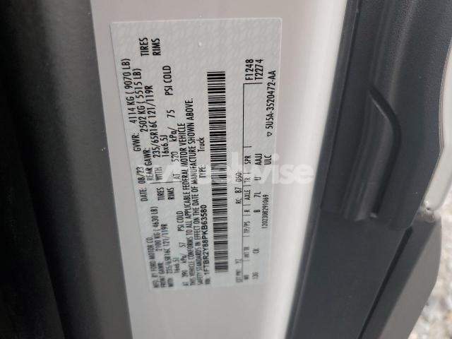 Photo 5 of 2023 FORD TRANSIT T-250 N/A (VIN 1FTBR2Y88PKB63580)